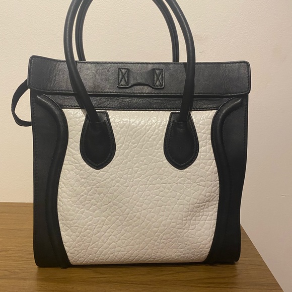 Celine black and white tote - Picture 2 of 2